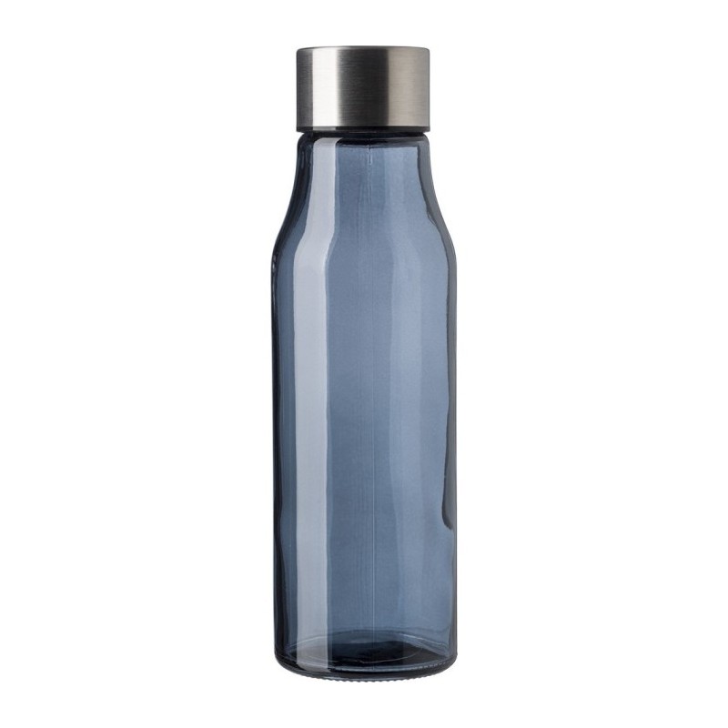 500 ml Sportflasche aus Glas - Schwarz