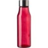 500 ml Sportflasche aus Glas - Rot