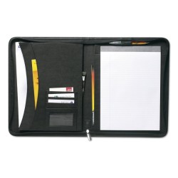 Konferenzmappe A4 mit Notizbuch - Schwarz