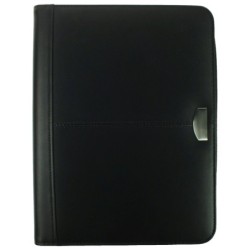 Konferenzmappe A4 mit Notizbuch - Schwarz