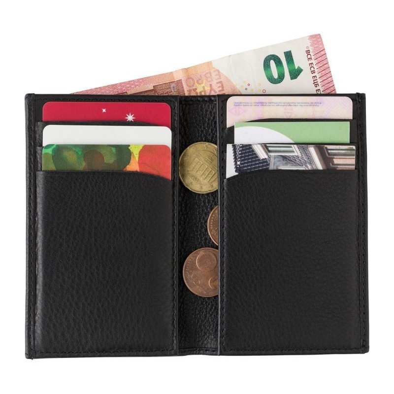 Kreditkartenhalter mit Scannschutz RFID - Schwarz