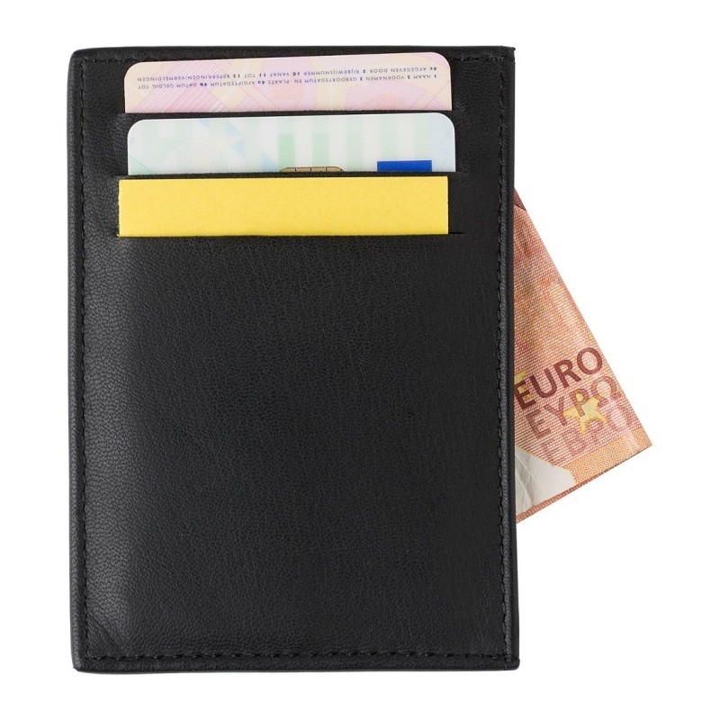 Kreditkartenhalter mit Scannschutz RFID - Schwarz