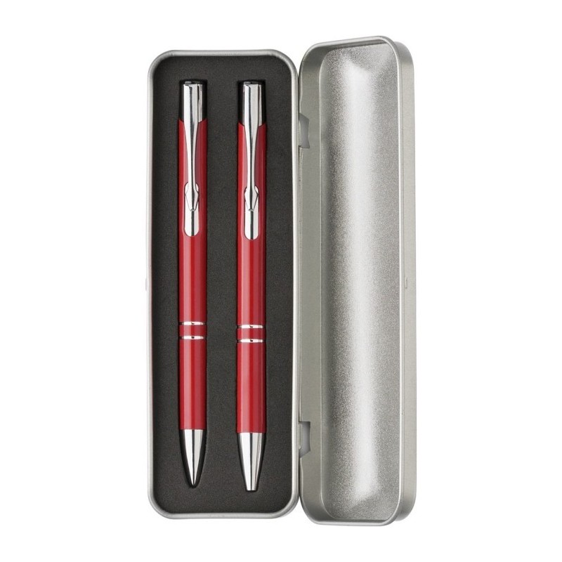 Schreibset, Kugelschreiber und Druckbleistift