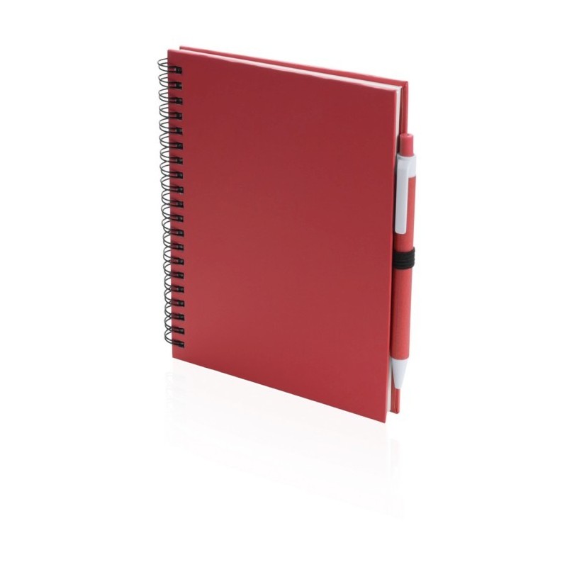 Notizbuch ca. A5 mit Kugelschreiber