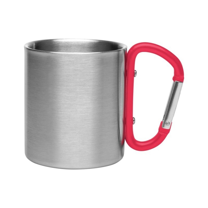 Trinkbecher 200 ml mit Karabinerhaken