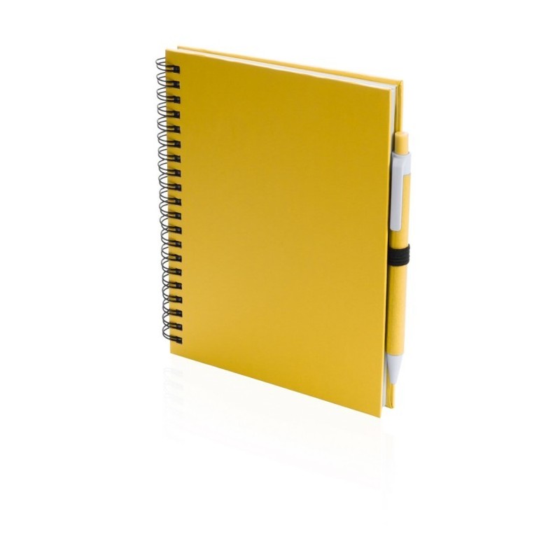 Notizbuch ca. A5 mit Kugelschreiber