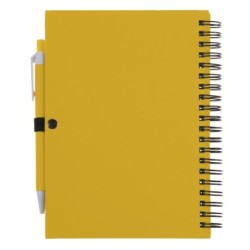 Notizbuch ca. A5 mit Kugelschreiber