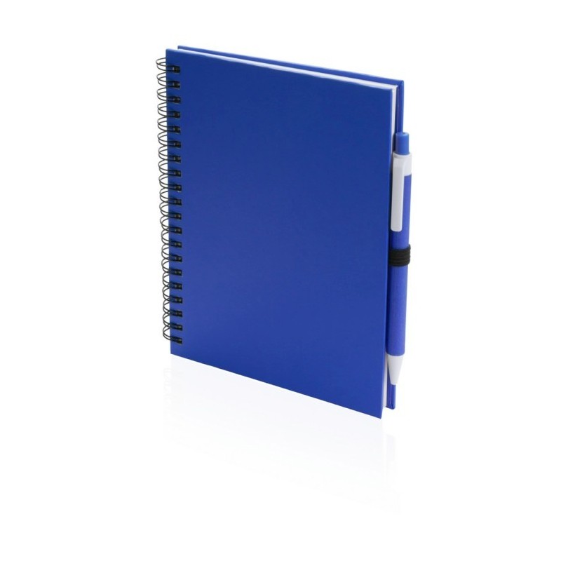 Notizbuch ca. A5 mit Kugelschreiber