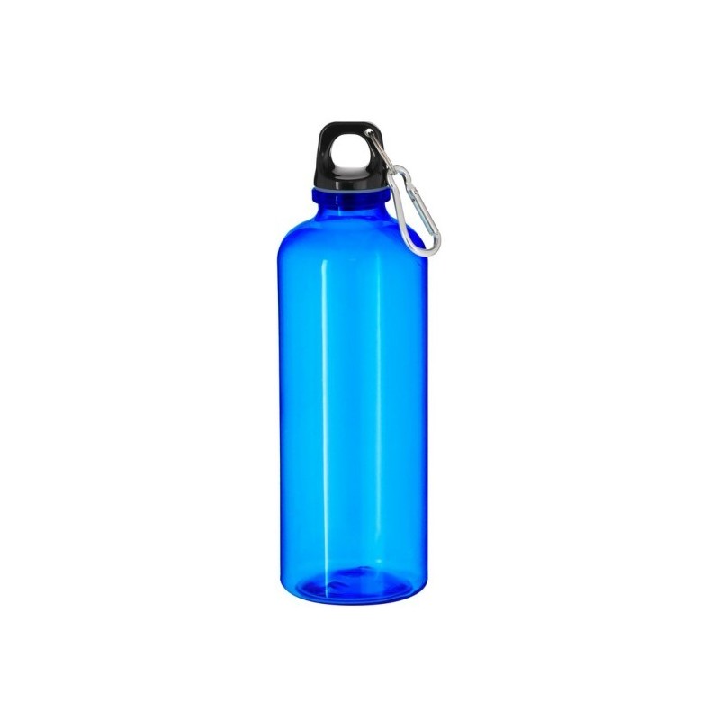 RPET Sportflasche 630 ml mit Karabinerhaken