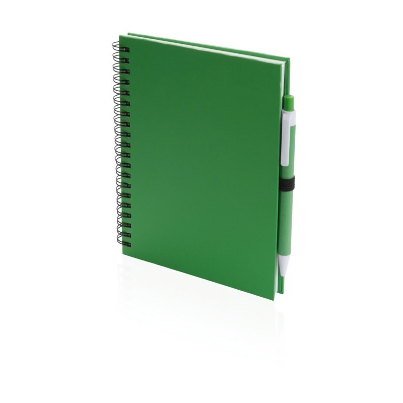 Notizbuch ca. A5 mit Kugelschreiber