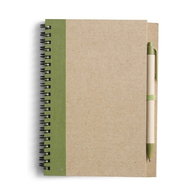 Notizbuch ca. A5 mit Kugelschreiber