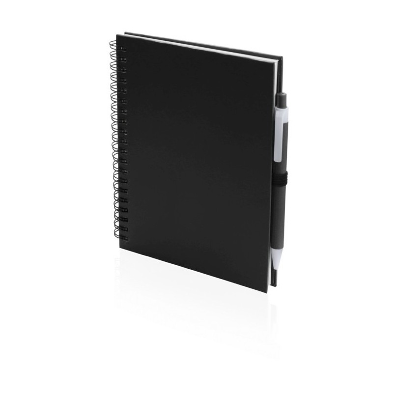 Notizbuch ca. A5 mit Kugelschreiber