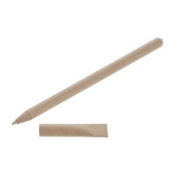 Kugelschreiber aus Rollpapier mit Kappe