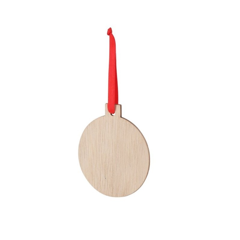Anhänger aus Holz, weihnachtliches Design