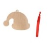 Anhänger aus Holz, weihnachtliches Design