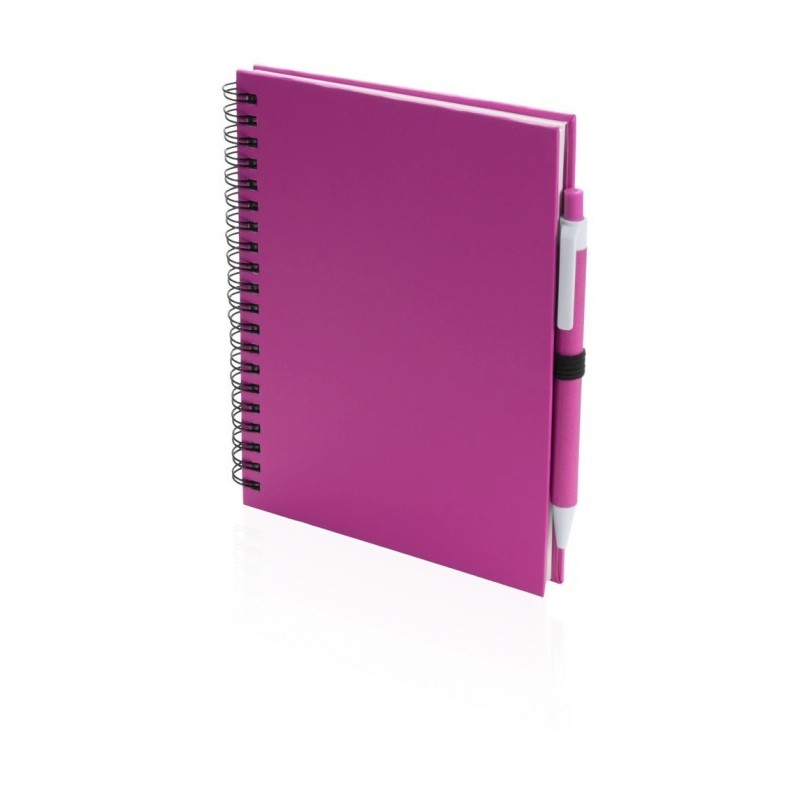 Notizbuch ca. A5 mit Kugelschreiber