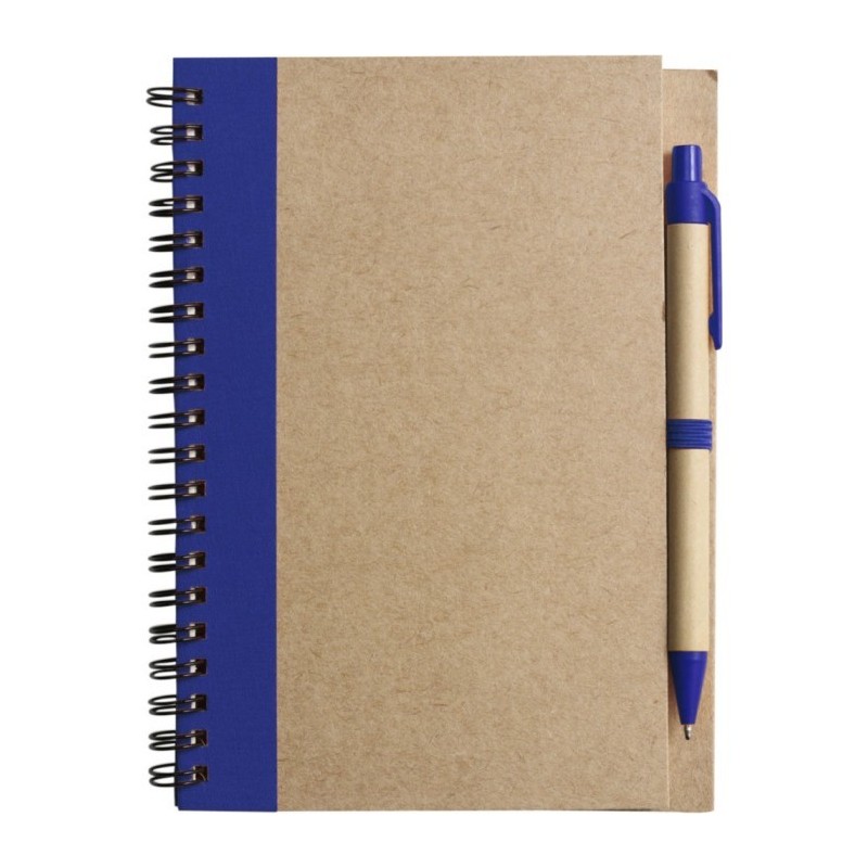 Notizbuch ca. A5 mit Kugelschreiber