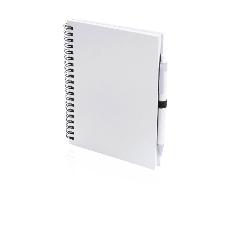 Notizbuch ca. A5 mit Kugelschreiber