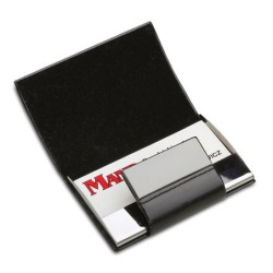 Logomall Visitenkartenetui - Schwarz