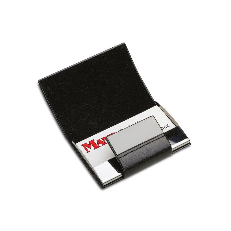 Logomall Visitenkartenetui - Schwarz