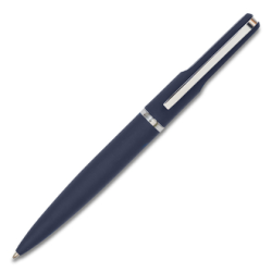 Saba Metall Kugelschreiber in Box - Dunkelblau