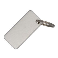 Geschenkset mit Stift und Schlüsselanhänger - Silber