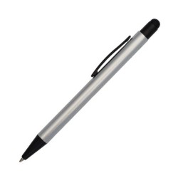 Geschenkset mit Stift und Schlüsselanhänger - Silber