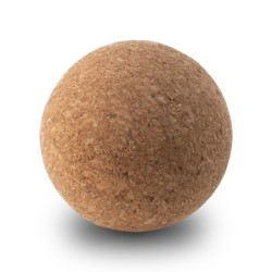 Massageball aus Kork - Braun