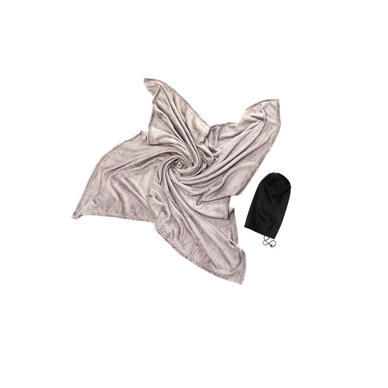 Eddie Decke im Beutel - Grau