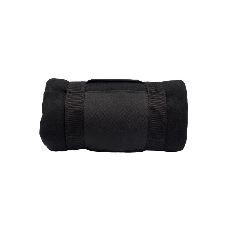 Git Fleecedecke - Schwarz