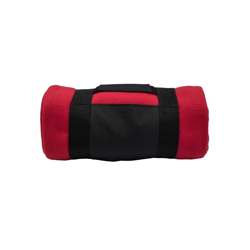 Git Fleecedecke - Rot