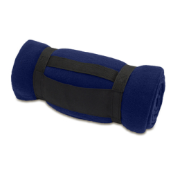 Arosa Fleecedecke - Dunkelblau