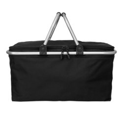 Huron isolierter Picknicktaschekorb - Schwarz