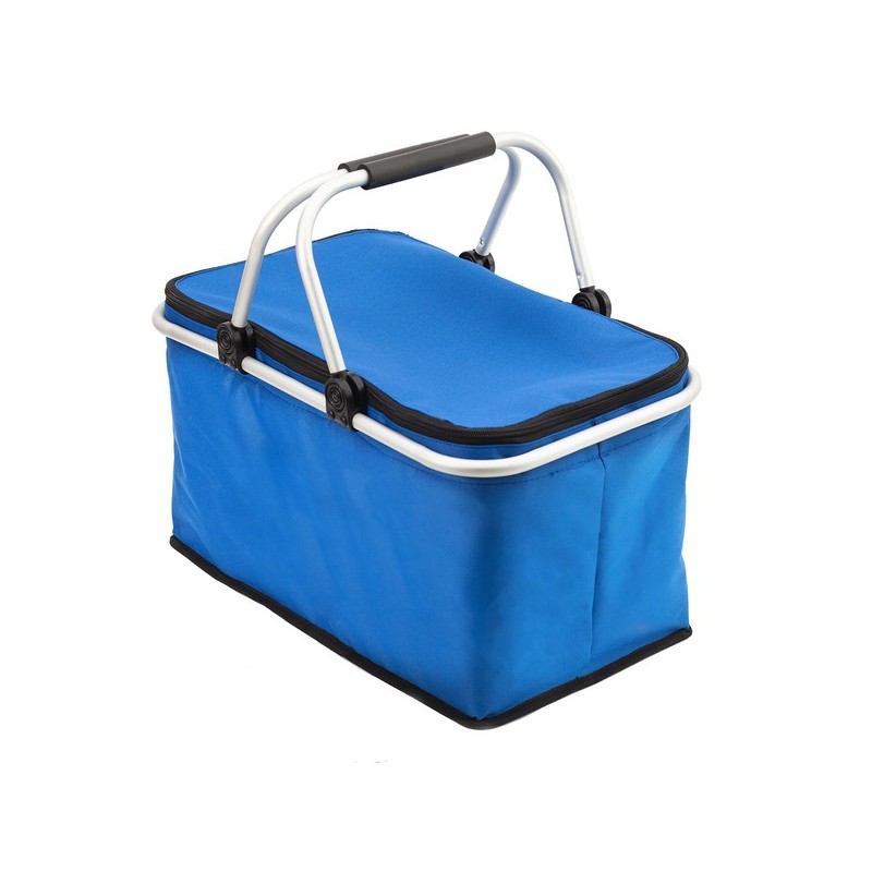 Huron isolierter Picknicktaschekorb - Blau