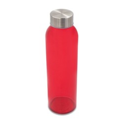 Aqua Kuba  Farbglasflasche 500ml - Rot