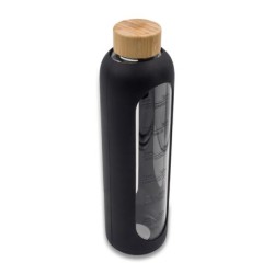 Richmond Borosilikatglasflasche 1100ml - Schwarz