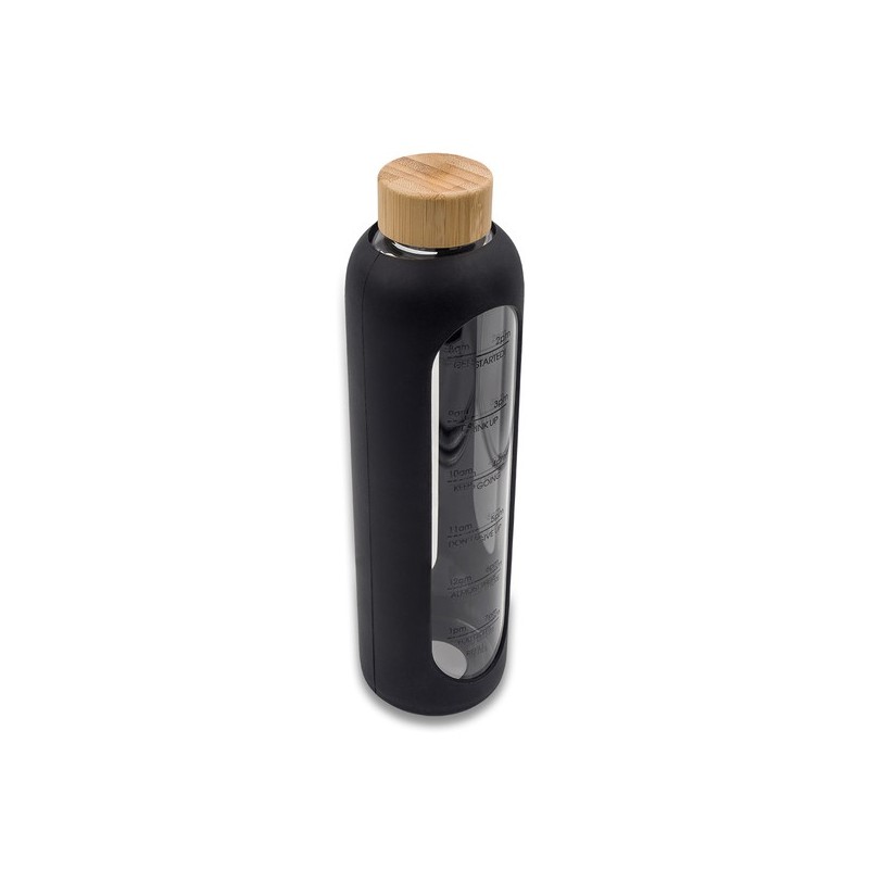 Richmond Borosilikatglasflasche 1100ml - Schwarz