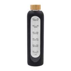 Richmond Borosilikatglasflasche 1100ml - Schwarz