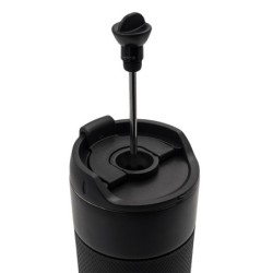 Aspet Thermobecher mit French Press 450ml - Schwarz