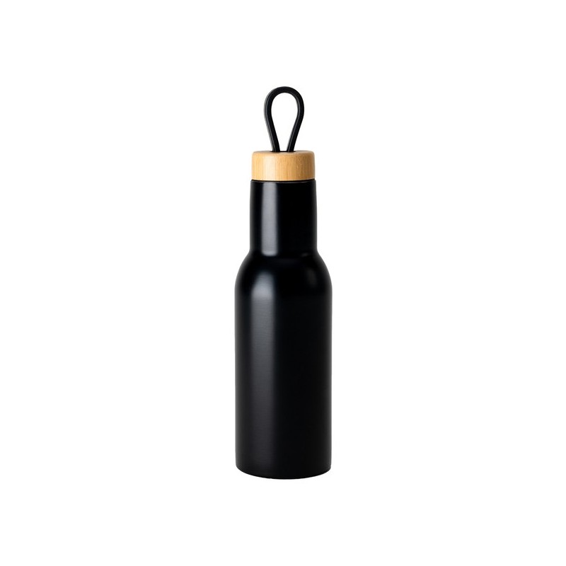Lome  Vakuumflasche 400ml - Schwarz