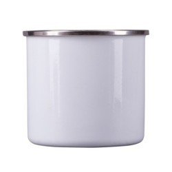 Odis Emaille-Becher mit Sublimationsbeschichtung 500ml - Weiß