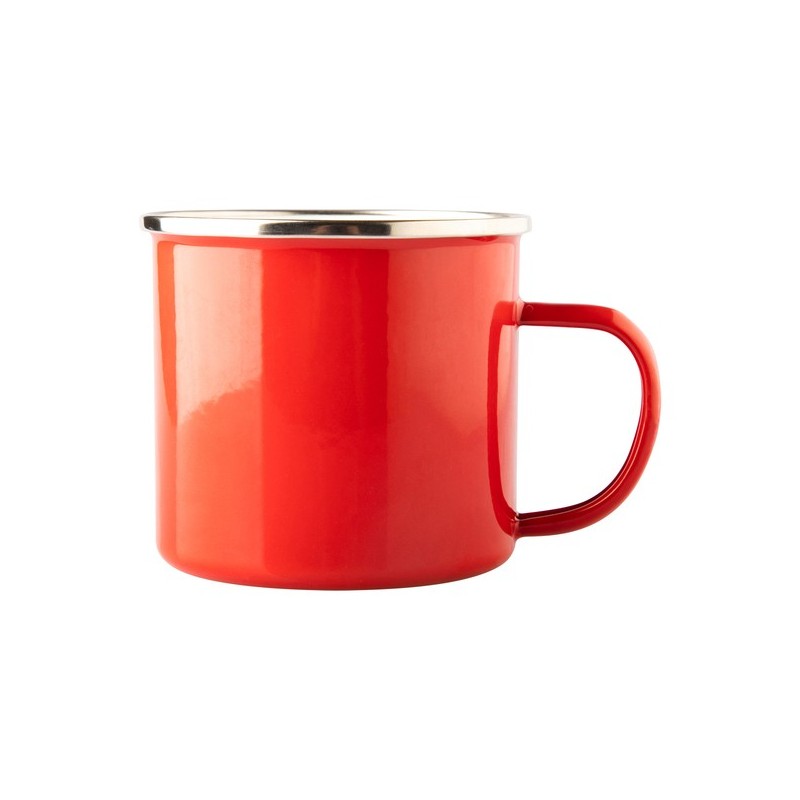 Oldschool Becher 500ml - Rot