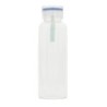 Azurblaue Glaswasserflasche 500ml - Transparent