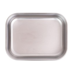 Lunchbox aus Stahl 800ml - Silber