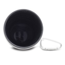 Flexi Silikonbecher 350ml - Schwarz