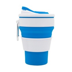 Flexi Silikonbecher 350ml - Blau