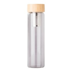 Gourmet-Glasflasche mit Tee-Ei 600ml - Dunkelblau