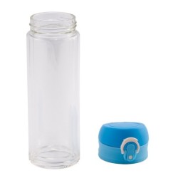 Abisko Glasflasche 280ml - Hellblau