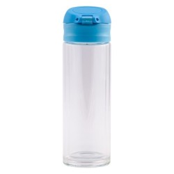 Abisko Glasflasche 280ml - Hellblau