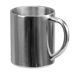 Stabiler Becher 240ml - Silber